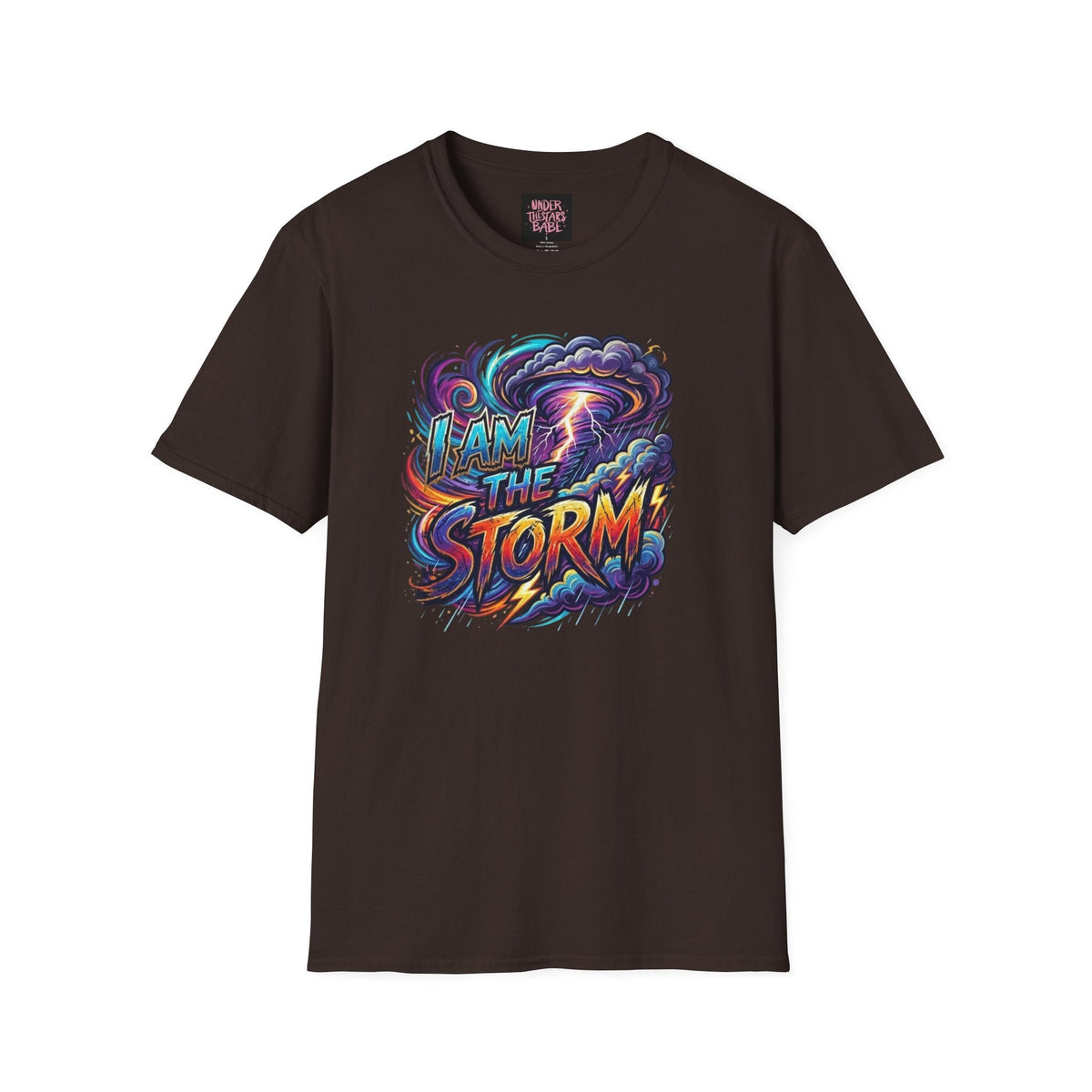 I Am The Storm Unisex T‑Shirt — Empowering Storm Graphic Tee for Resilience & Strength - underthestarsbabe