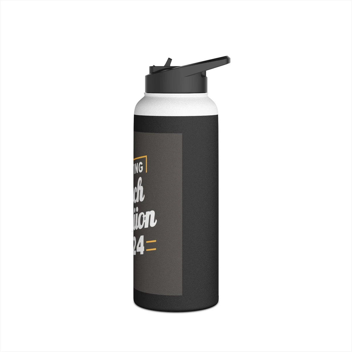 I'm Voting Couch Stainless Steel Water Bottle - Stylish & Functional - underthestarsbabe