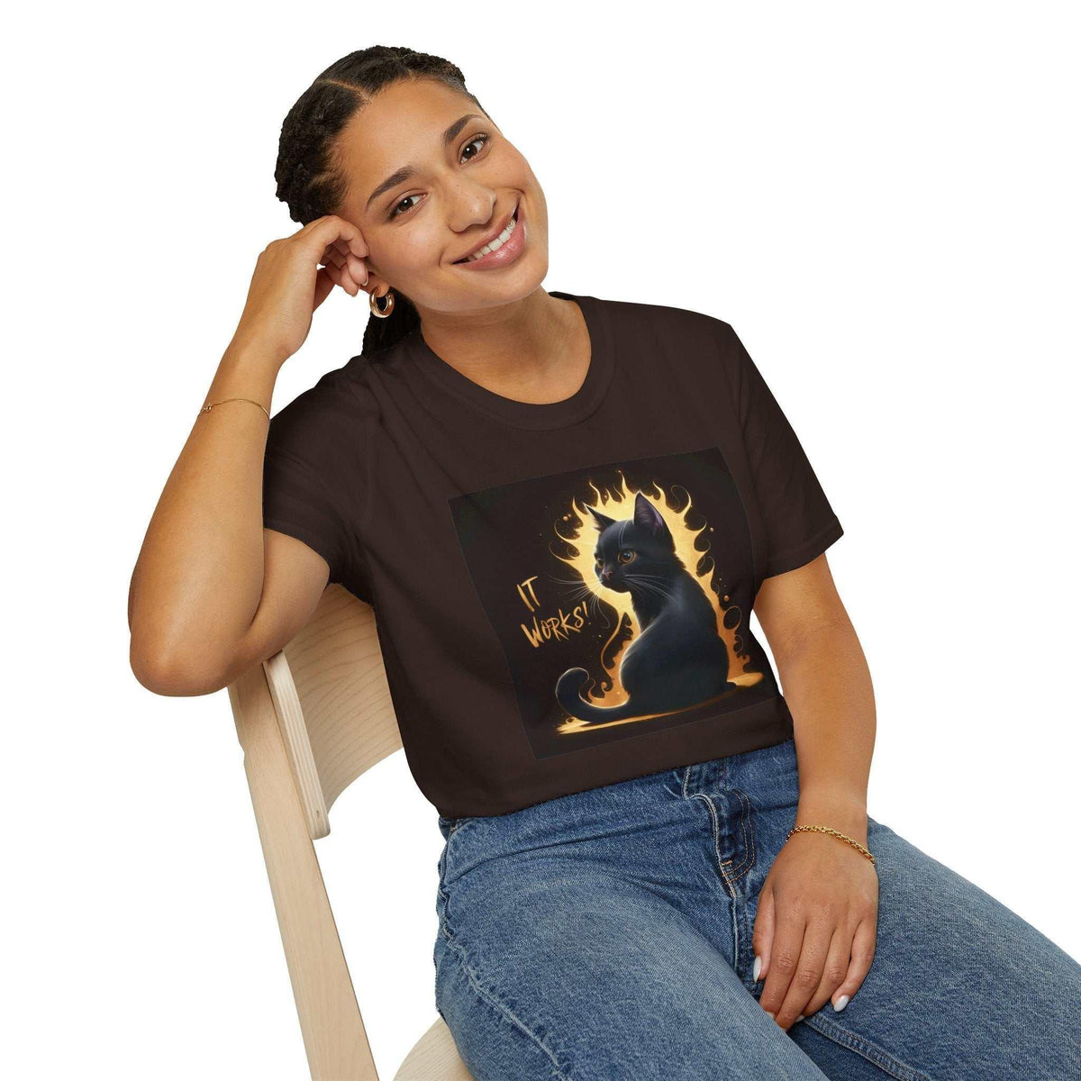 It Works Unisex Softstyle T-Shirt - Bold & Motivating - Under the Stars Babe - underthestarsbabe
