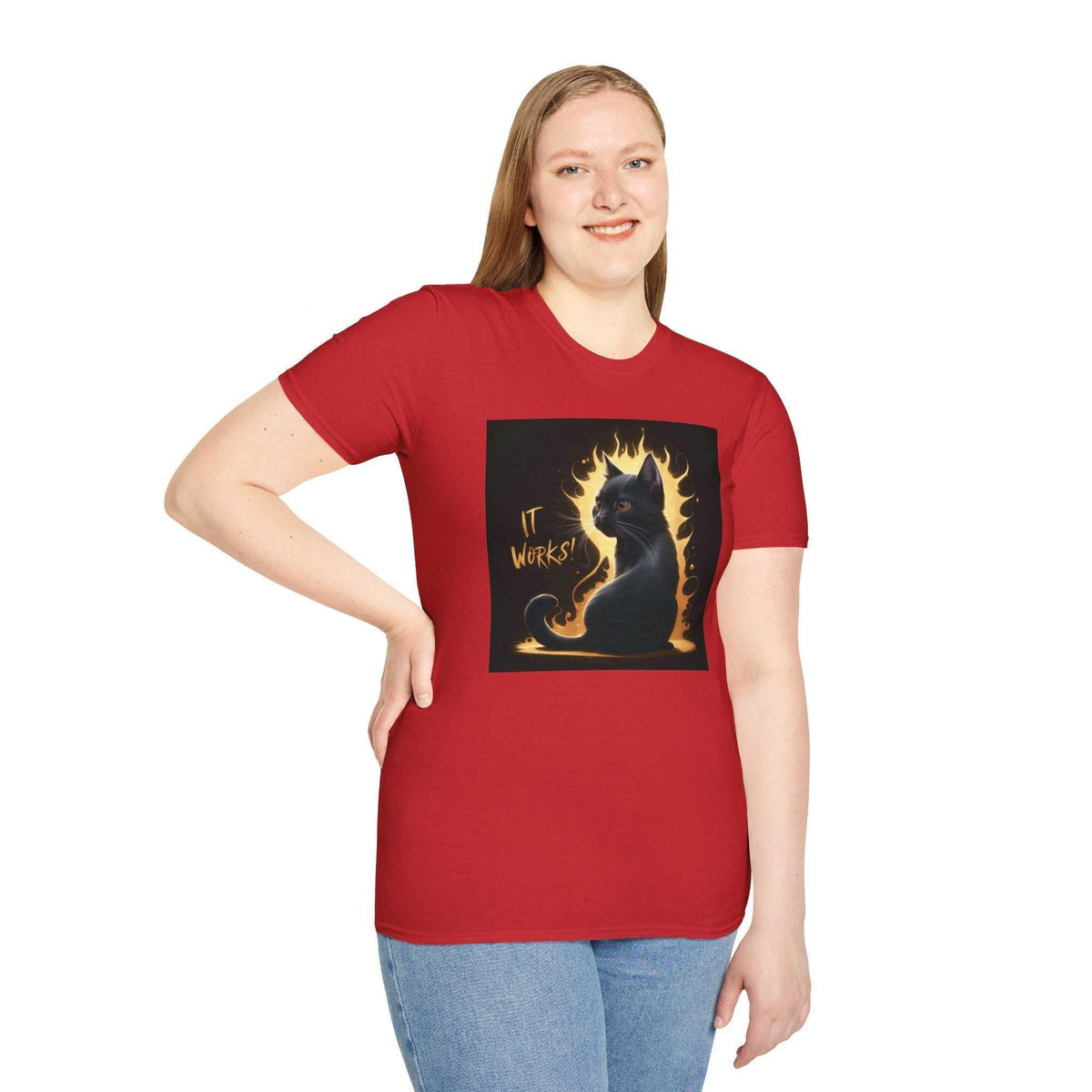 It Works Unisex Softstyle T-Shirt - Bold & Motivating - Under the Stars Babe - underthestarsbabe