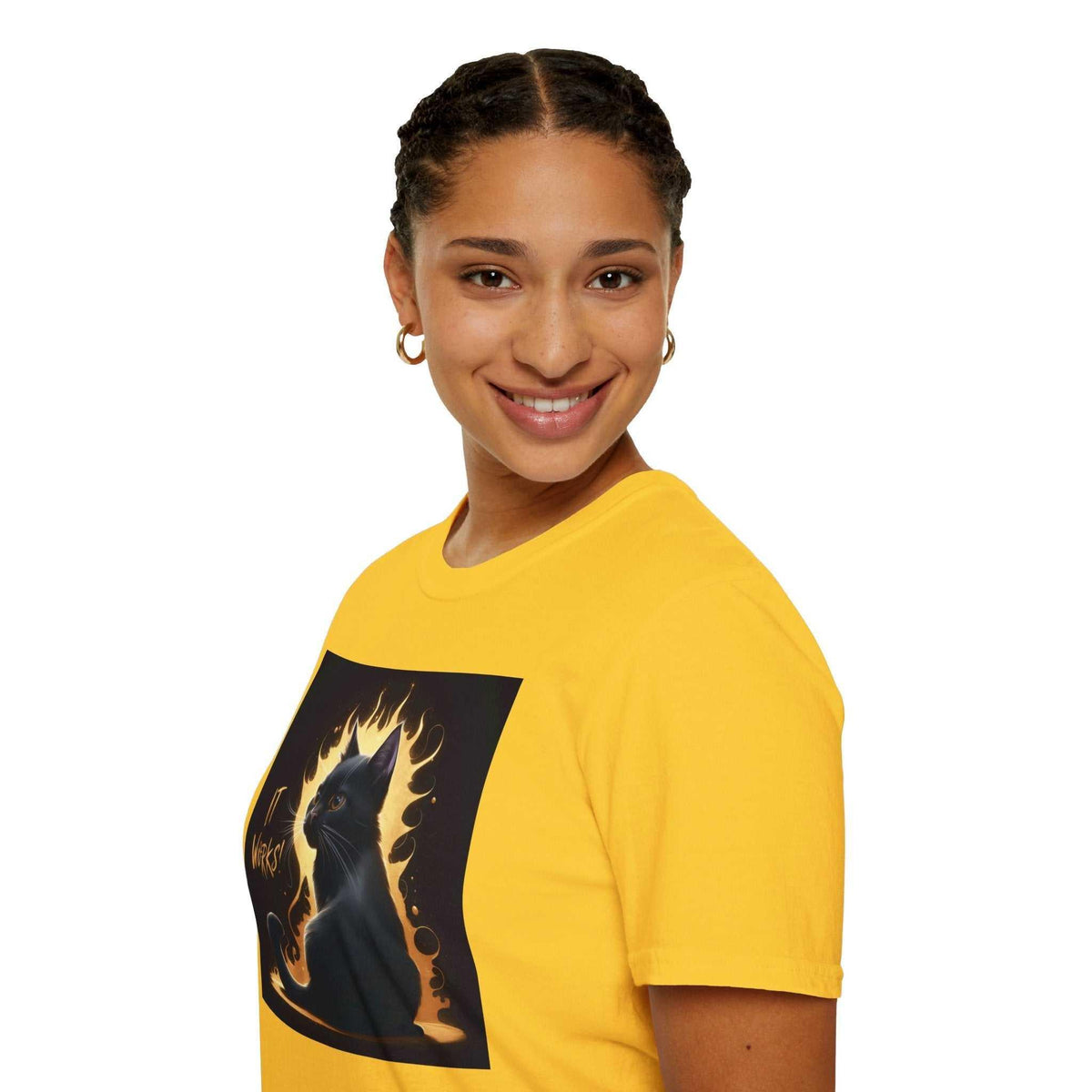 It Works Unisex Softstyle T-Shirt - Bold & Motivating - Under the Stars Babe - underthestarsbabe
