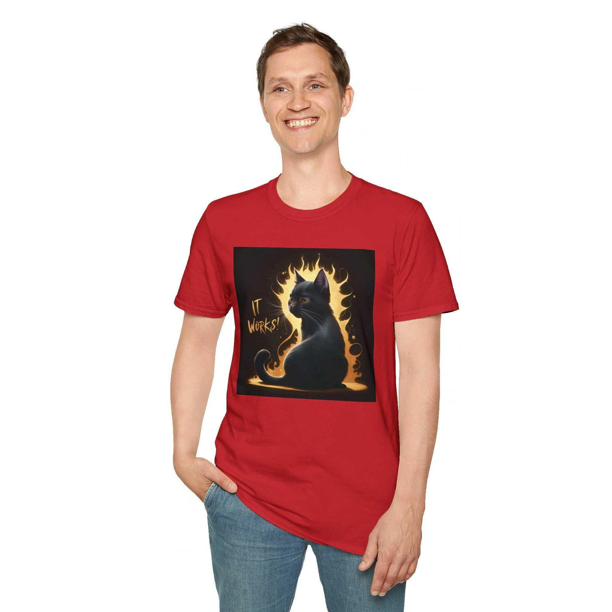 It Works Unisex Softstyle T-Shirt - Bold & Motivating - Under the Stars Babe - underthestarsbabe