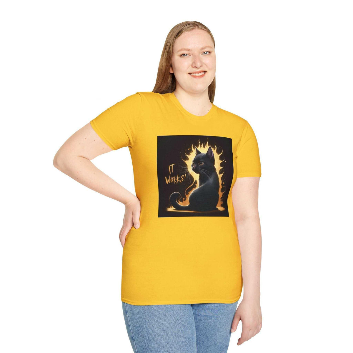 It Works Unisex Softstyle T-Shirt - Bold & Motivating - Under the Stars Babe - underthestarsbabe