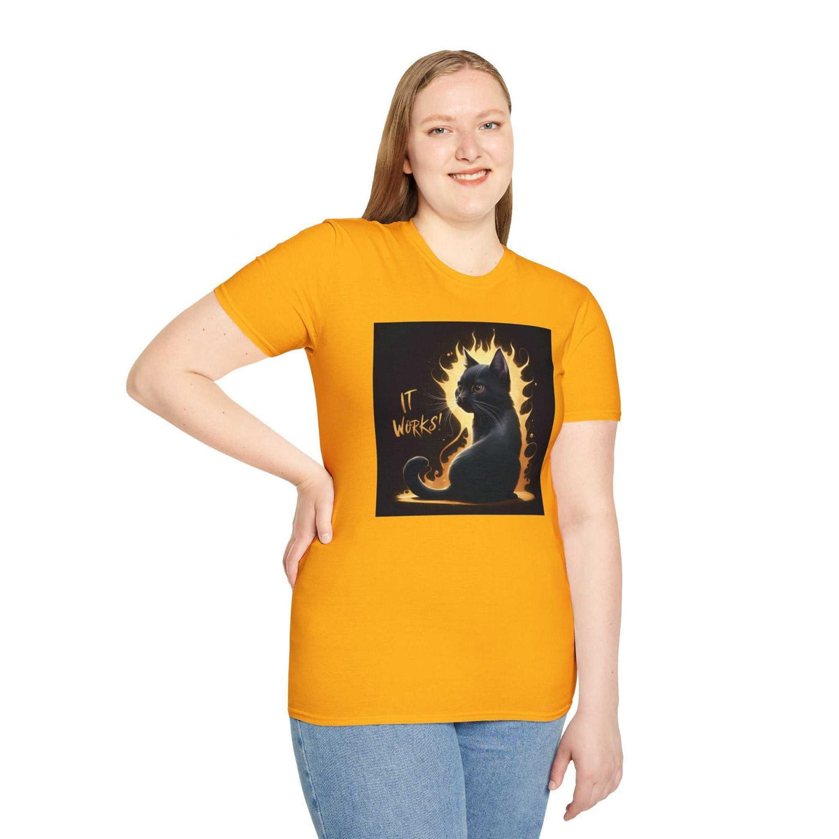 It Works Unisex Softstyle T-Shirt - Bold & Motivating - Under the Stars Babe - underthestarsbabe