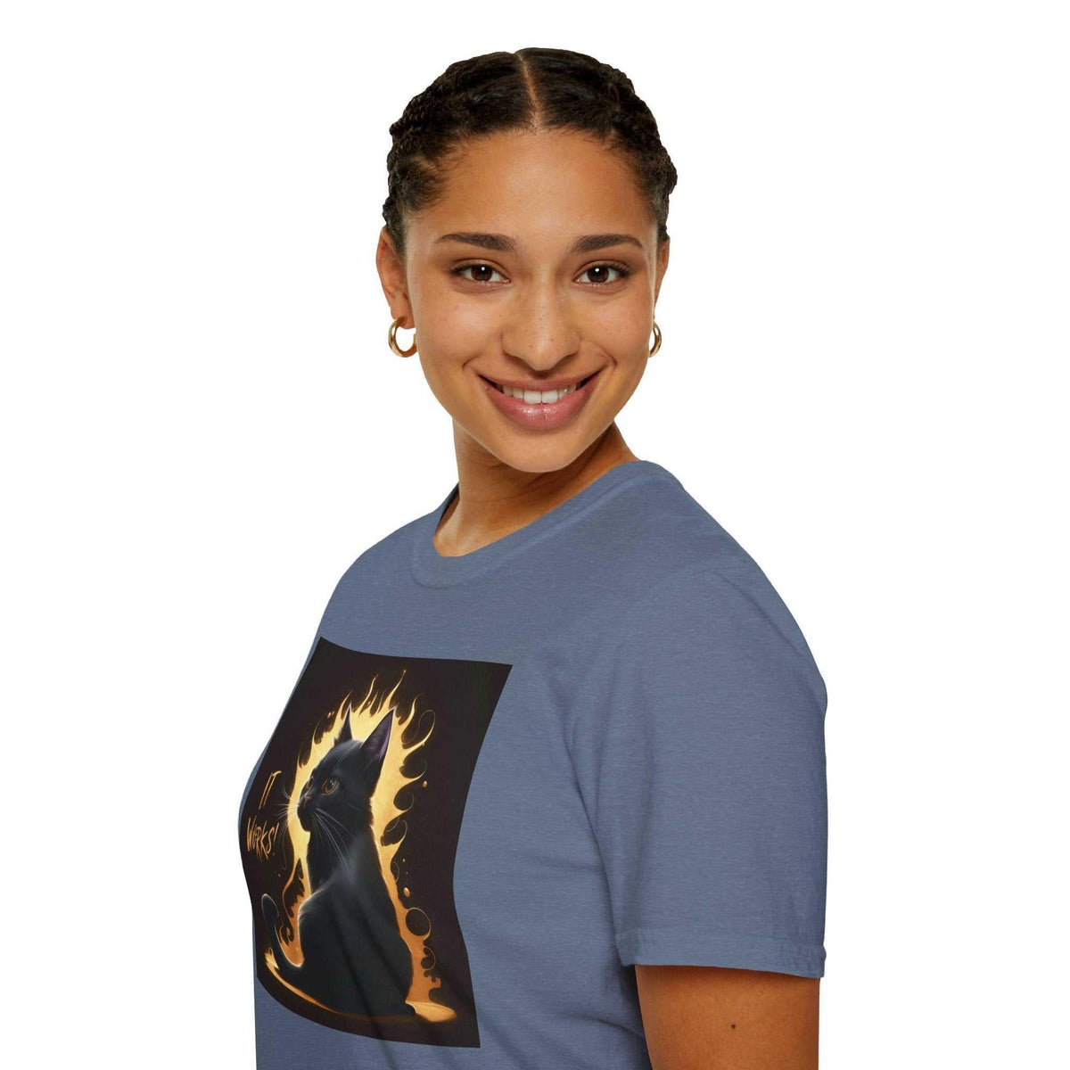 It Works Unisex Softstyle T-Shirt - Bold & Motivating - Under the Stars Babe - underthestarsbabe