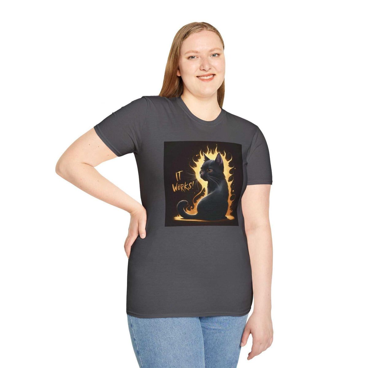 It Works Unisex Softstyle T-Shirt - Bold & Motivating - Under the Stars Babe - underthestarsbabe
