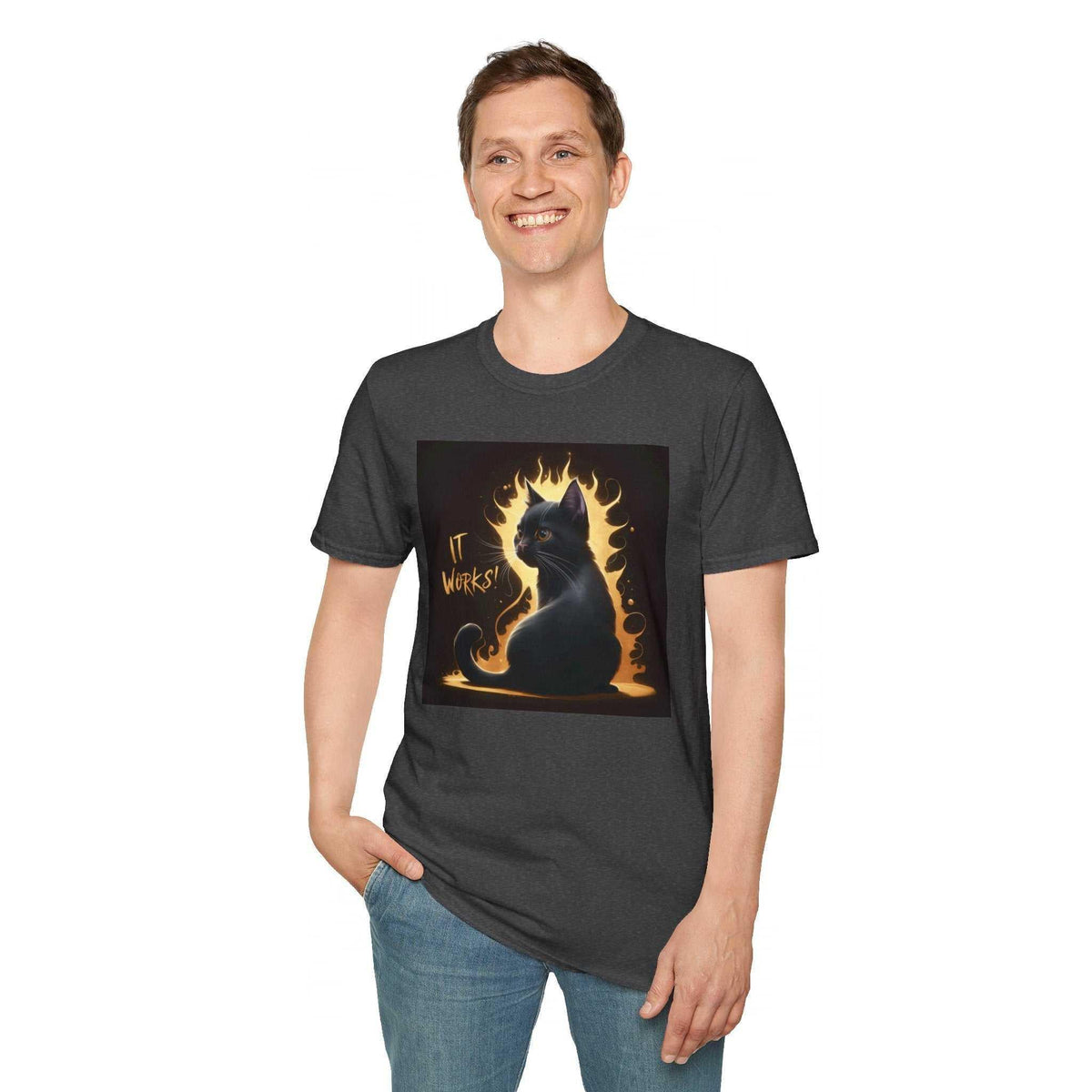 It Works Unisex Softstyle T-Shirt - Bold & Motivating - Under the Stars Babe - underthestarsbabe