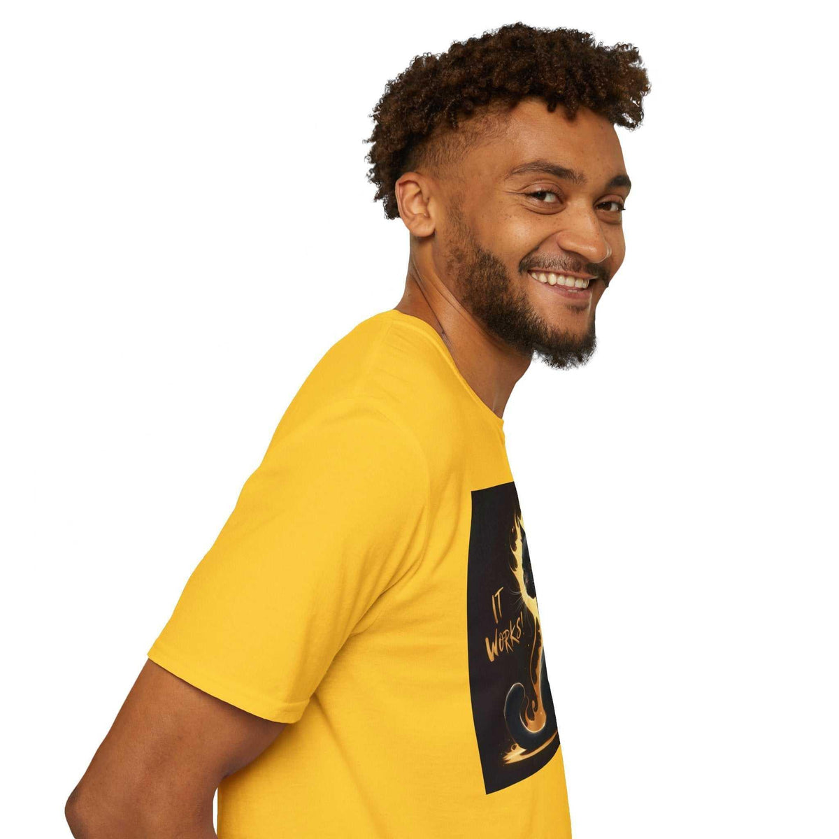 It Works Unisex Softstyle T-Shirt - Bold & Motivating - Under the Stars Babe - underthestarsbabe