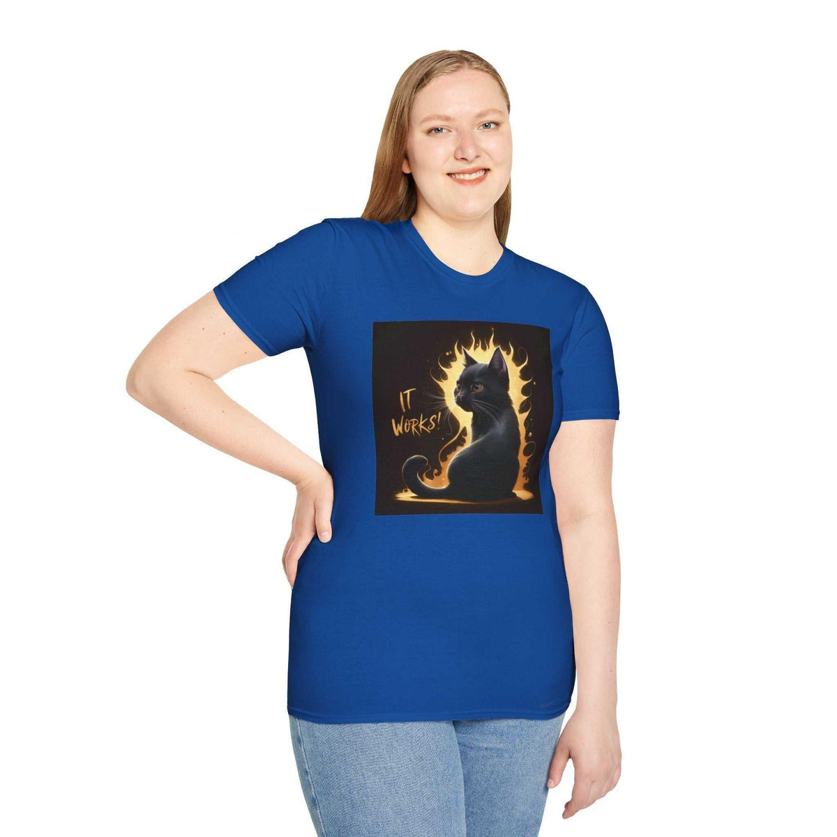 It Works Unisex Softstyle T-Shirt - Bold & Motivating - Under the Stars Babe - underthestarsbabe