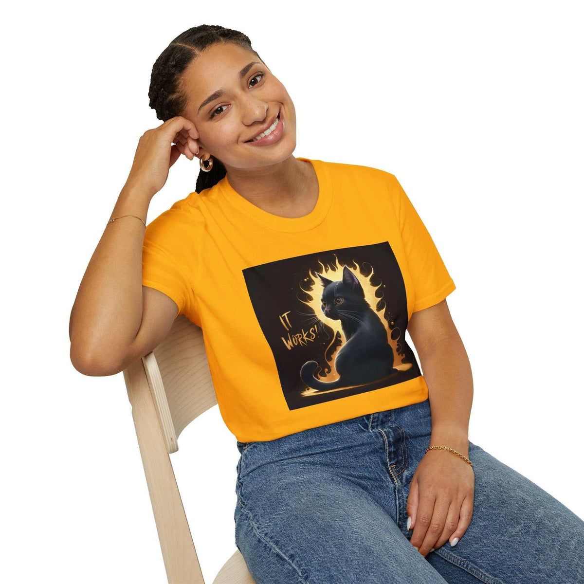 It Works Unisex Softstyle T-Shirt - Bold & Motivating - Under the Stars Babe - underthestarsbabe