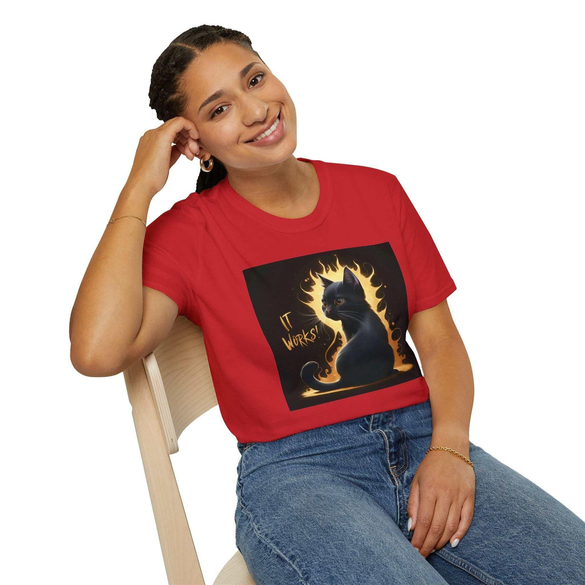 It Works Unisex Softstyle T-Shirt - Bold & Motivating - Under the Stars Babe - underthestarsbabe