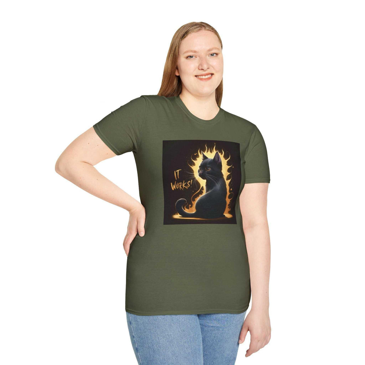 It Works Unisex Softstyle T-Shirt - Bold & Motivating - Under the Stars Babe - underthestarsbabe
