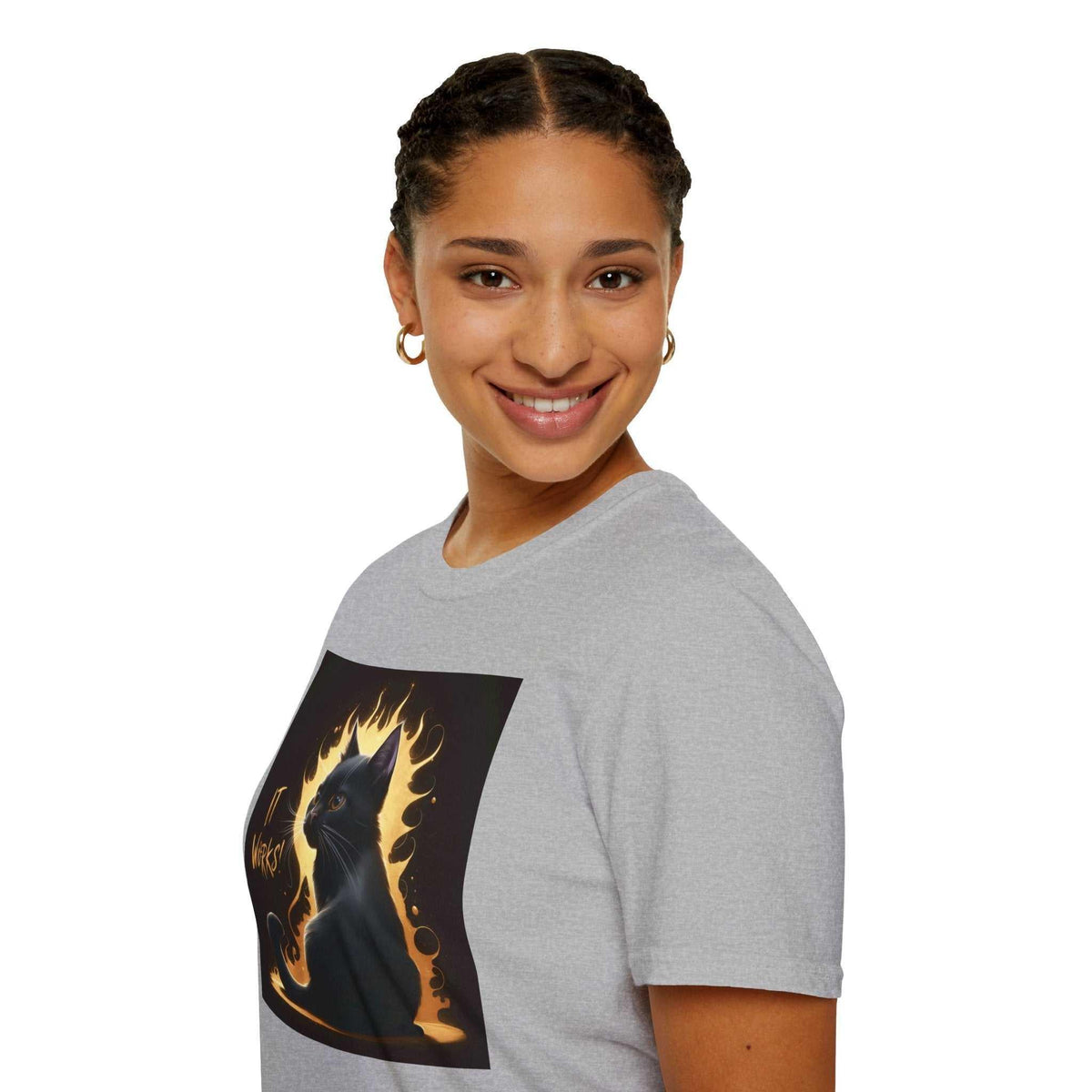 It Works Unisex Softstyle T-Shirt - Bold & Motivating - Under the Stars Babe - underthestarsbabe