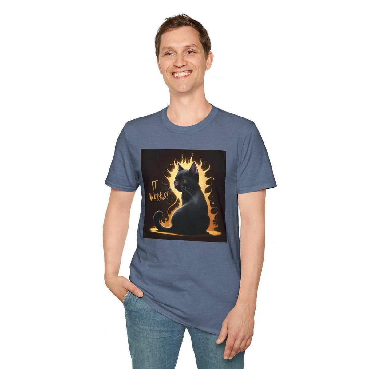 It Works Unisex Softstyle T-Shirt - Bold & Motivating - Under the Stars Babe - underthestarsbabe