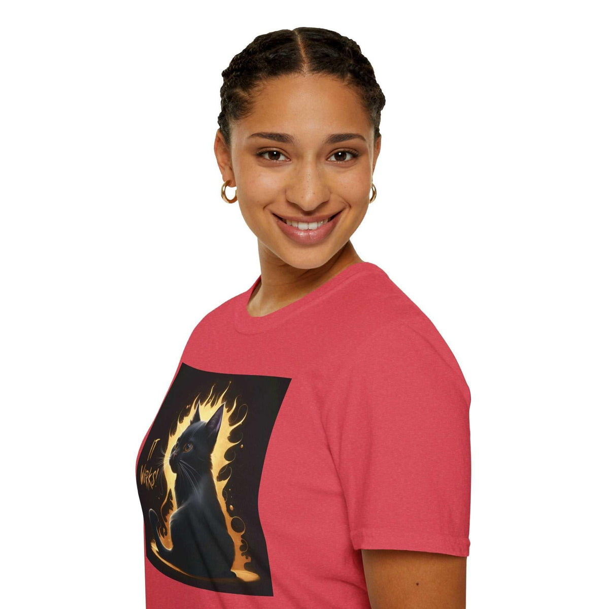 It Works Unisex Softstyle T-Shirt - Bold & Motivating - Under the Stars Babe - underthestarsbabe