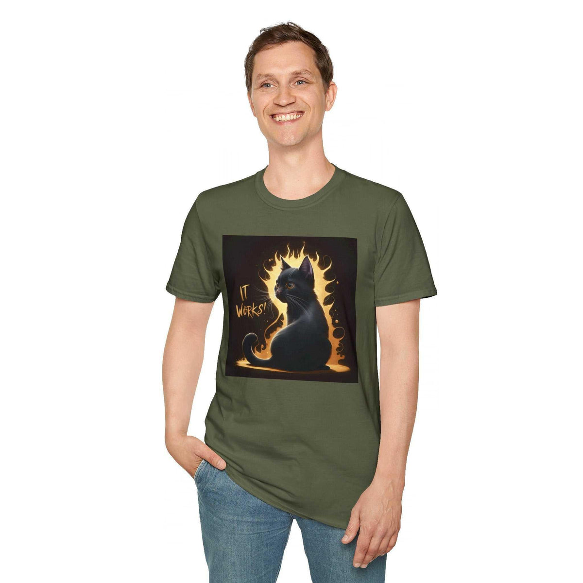 It Works Unisex Softstyle T-Shirt - Bold & Motivating - Under the Stars Babe - underthestarsbabe