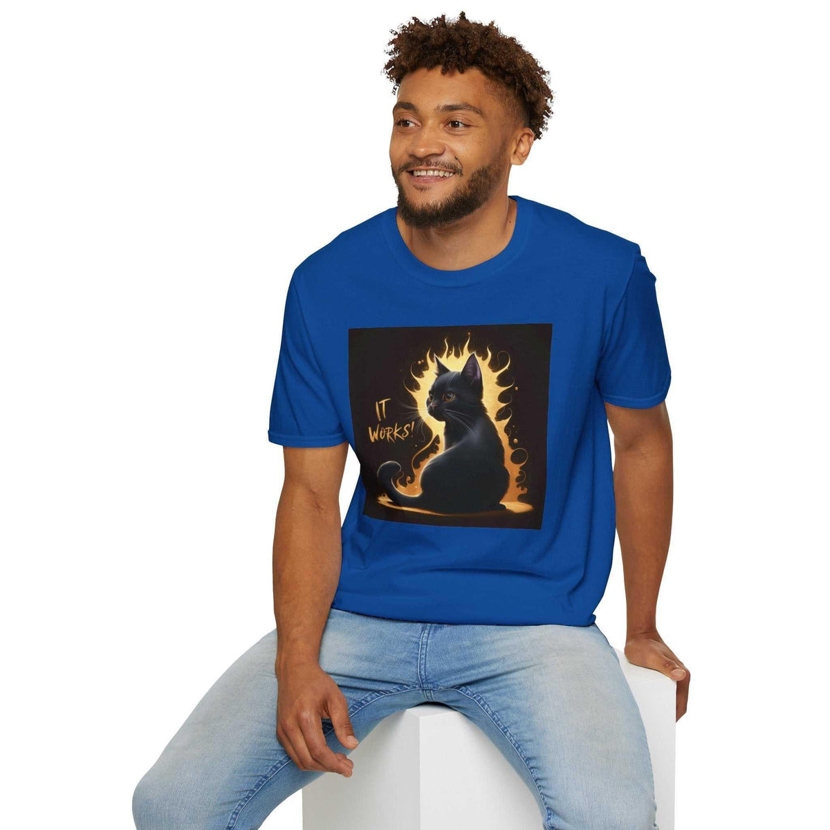 It Works Unisex Softstyle T-Shirt - Bold & Motivating - Under the Stars Babe - underthestarsbabe
