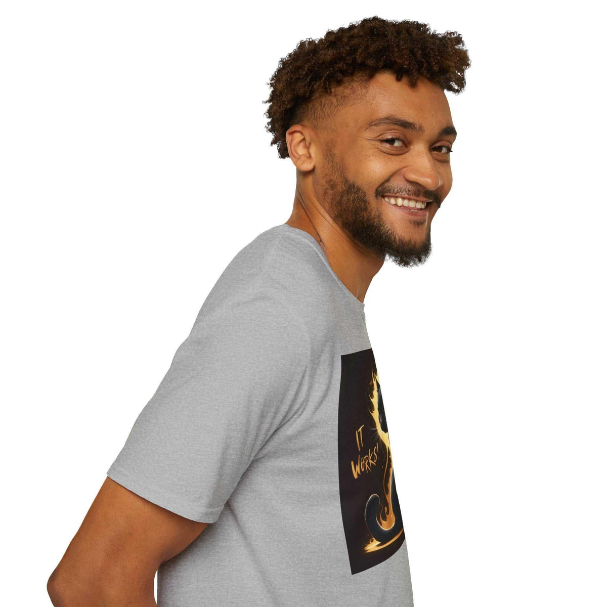 It Works Unisex Softstyle T-Shirt - Bold & Motivating - Under the Stars Babe - underthestarsbabe