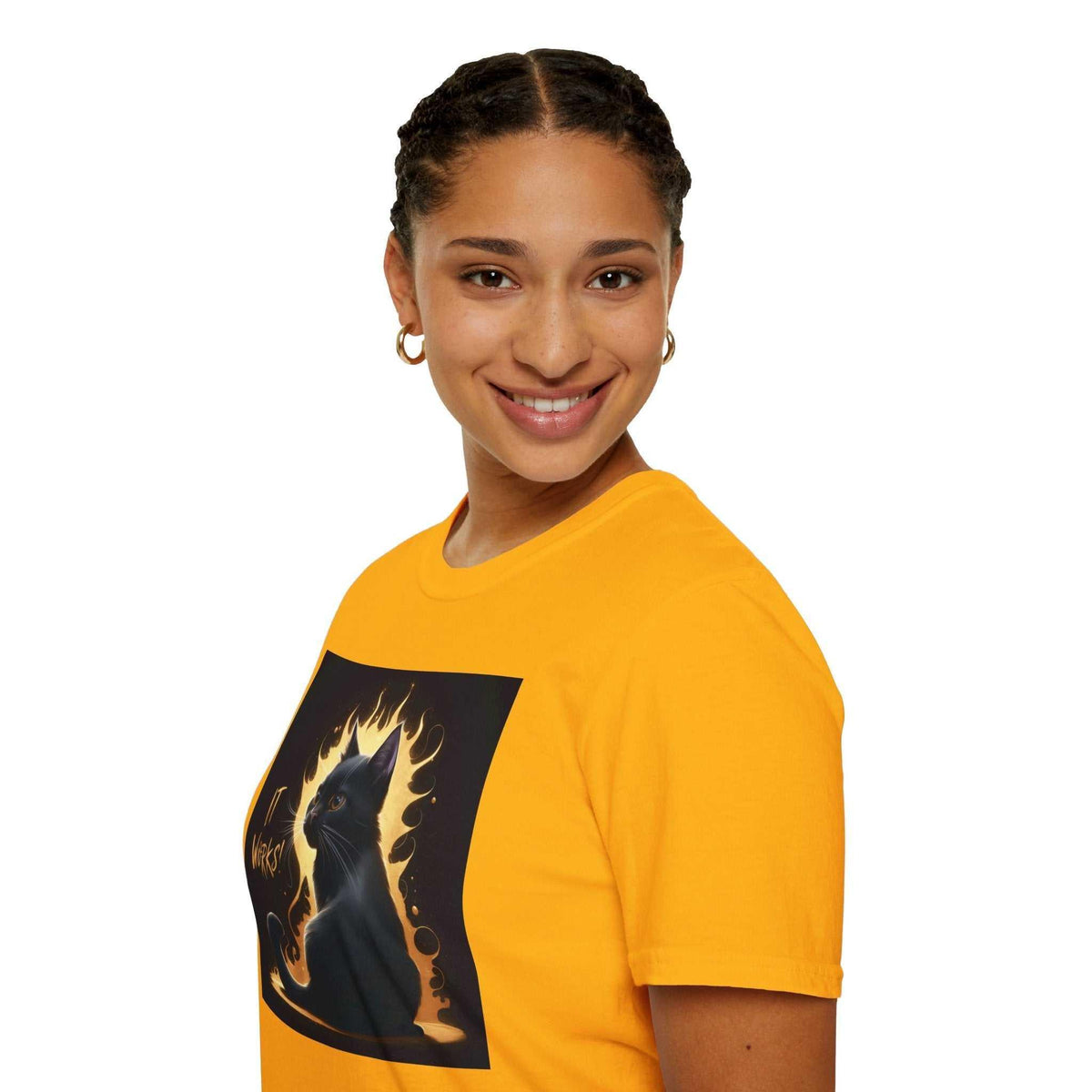 It Works Unisex Softstyle T-Shirt - Bold & Motivating - Under the Stars Babe - underthestarsbabe