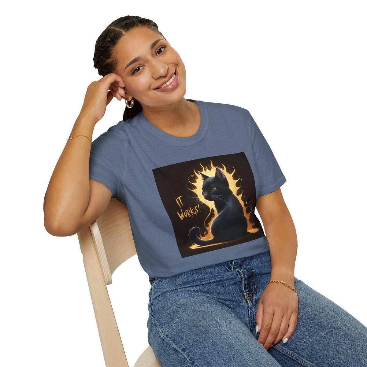 It Works Unisex Softstyle T-Shirt - Bold & Motivating - Under the Stars Babe - underthestarsbabe
