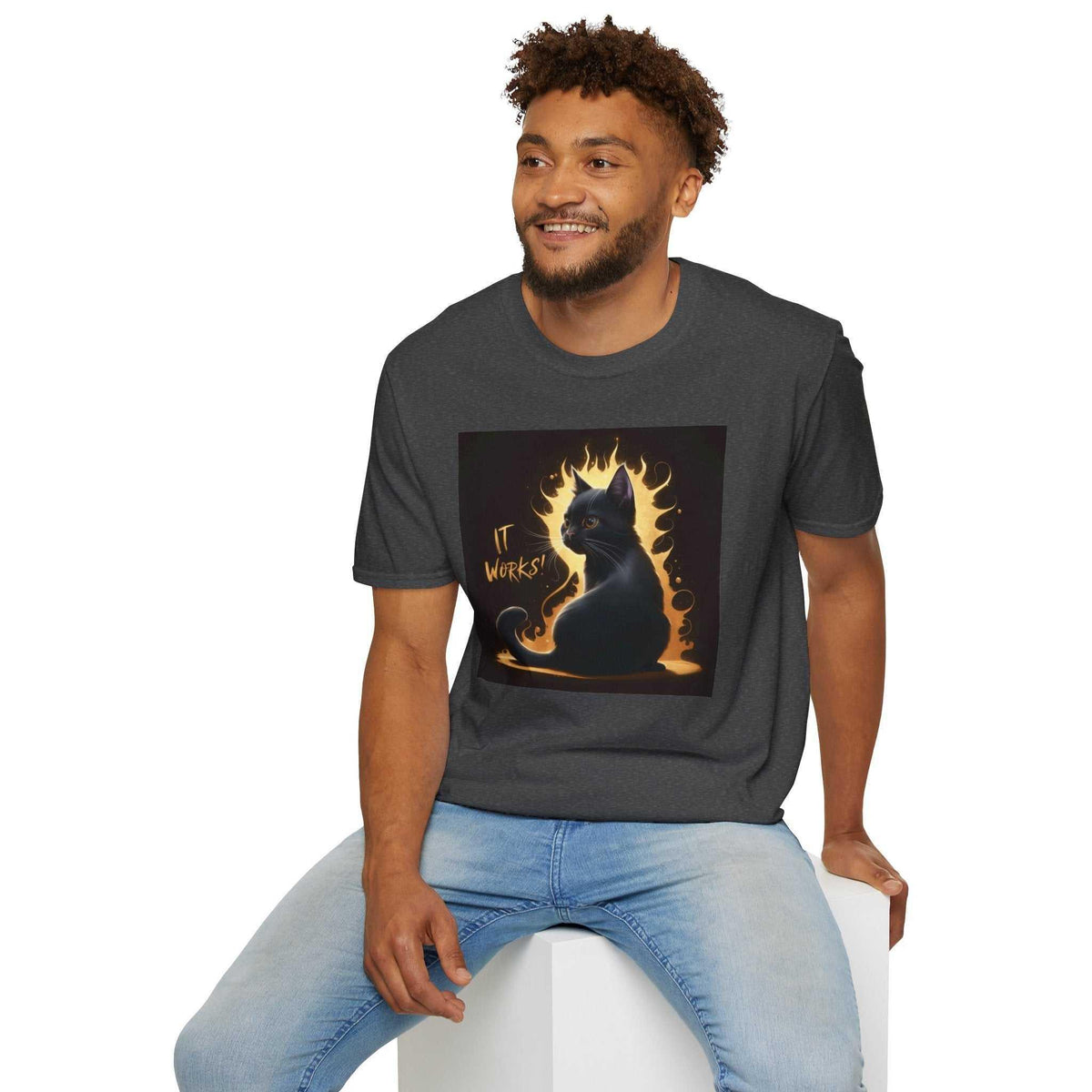 It Works Unisex Softstyle T-Shirt - Bold & Motivating - Under the Stars Babe - underthestarsbabe