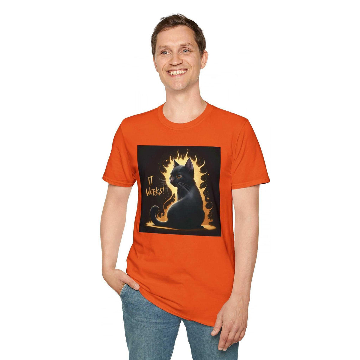 It Works Unisex Softstyle T-Shirt - Bold & Motivating - Under the Stars Babe - underthestarsbabe
