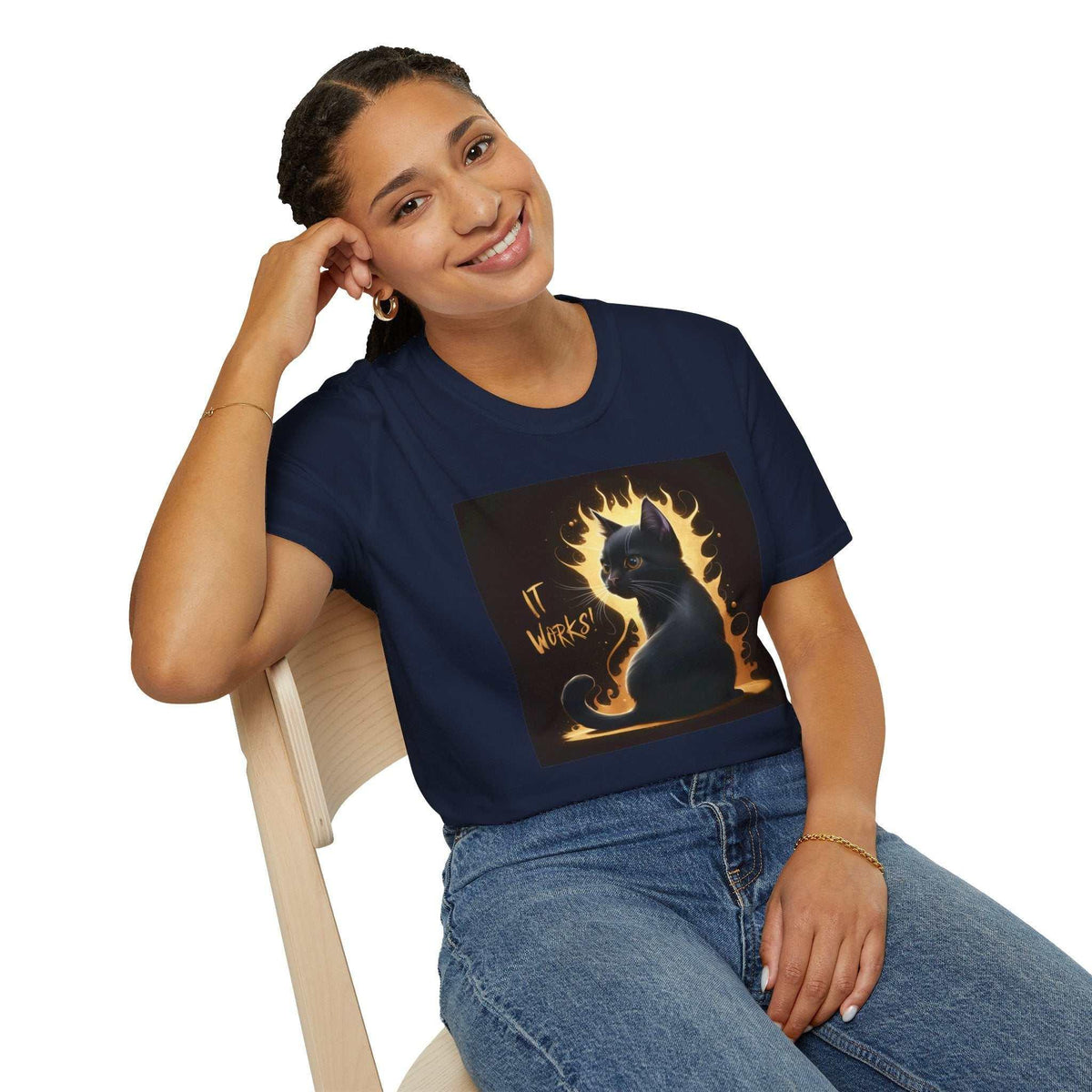 It Works Unisex Softstyle T-Shirt - Bold & Motivating - Under the Stars Babe - underthestarsbabe