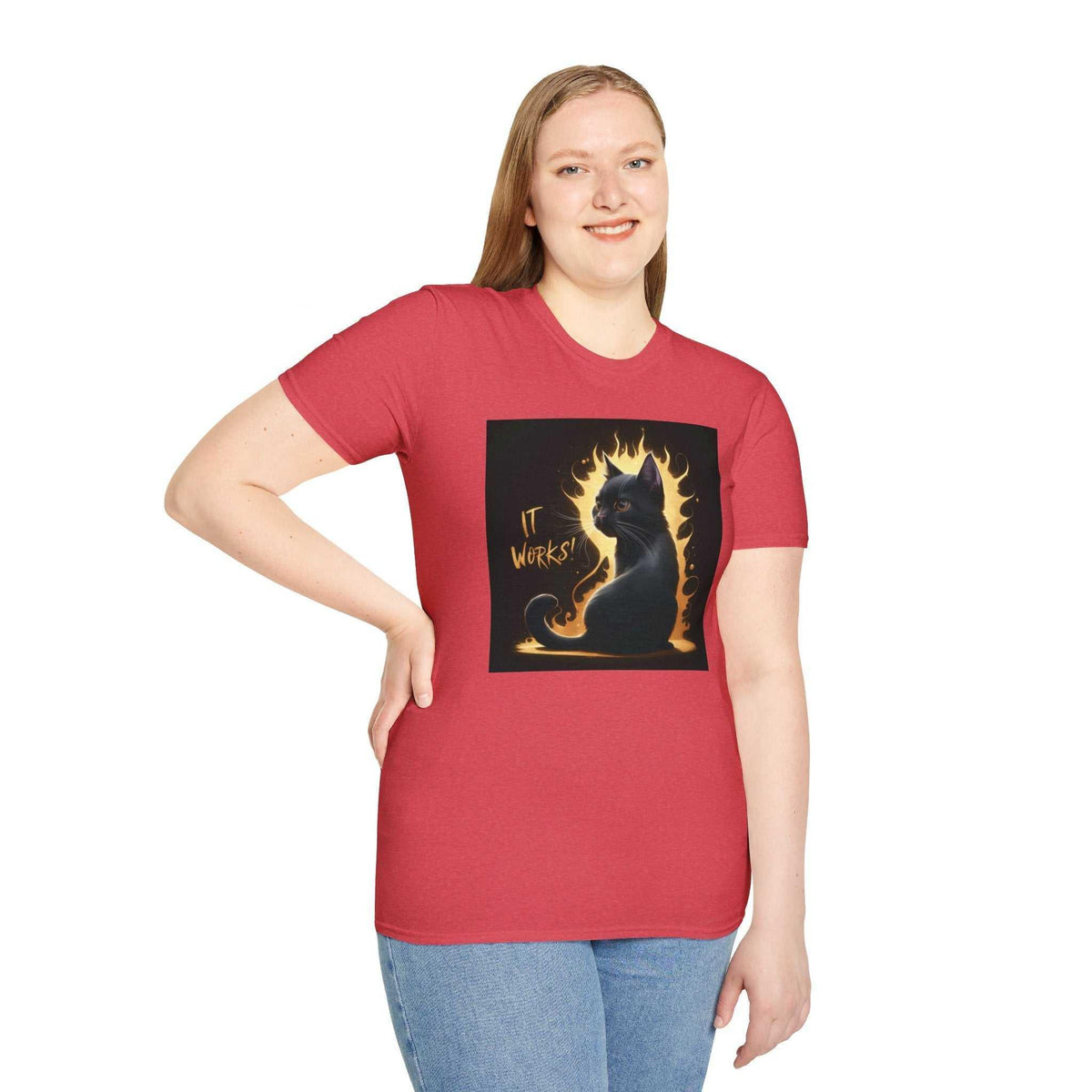 It Works Unisex Softstyle T-Shirt - Bold & Motivating - Under the Stars Babe - underthestarsbabe