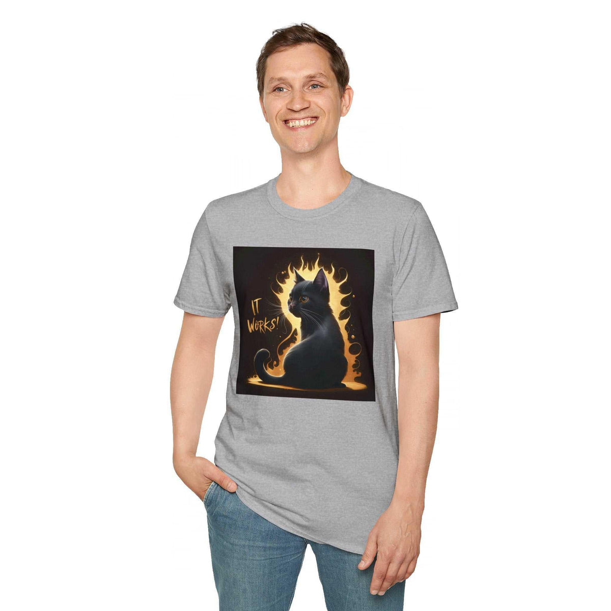 It Works Unisex Softstyle T-Shirt - Bold & Motivating - Under the Stars Babe - underthestarsbabe