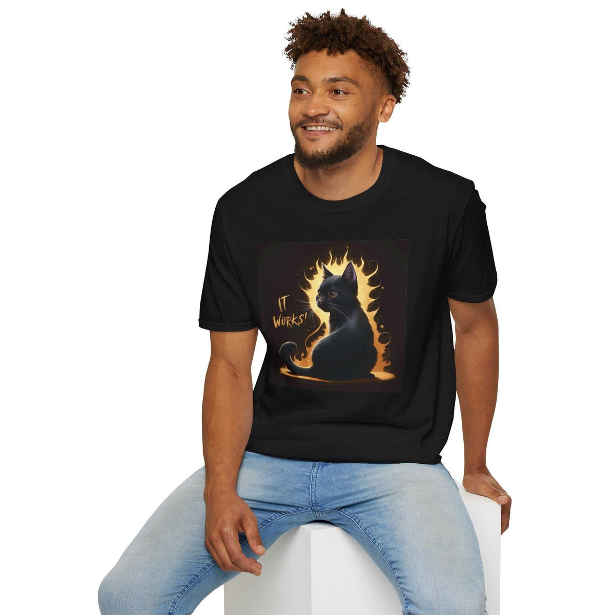 It Works Unisex Softstyle T-Shirt - Bold & Motivating - Under the Stars Babe - underthestarsbabe