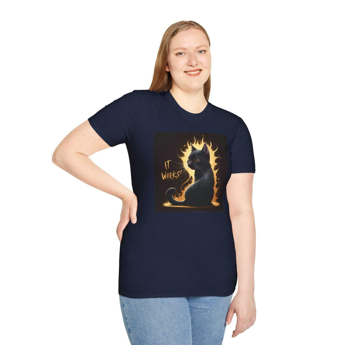 It Works Unisex Softstyle T-Shirt - Bold & Motivating - Under the Stars Babe - underthestarsbabe