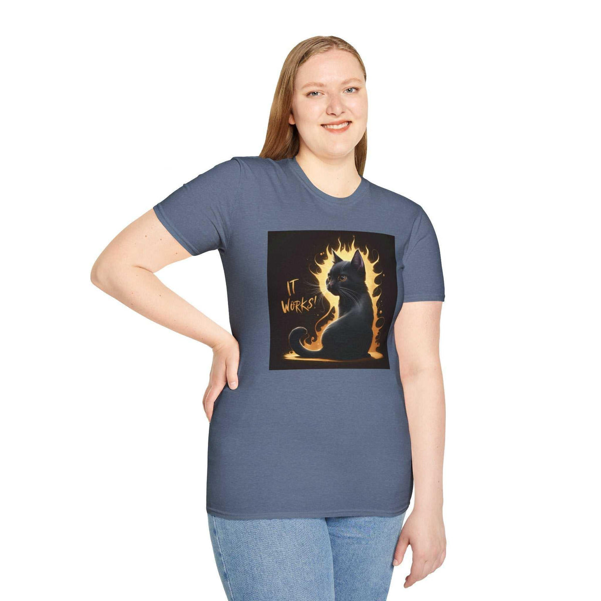 It Works Unisex Softstyle T-Shirt - Bold & Motivating - Under the Stars Babe - underthestarsbabe