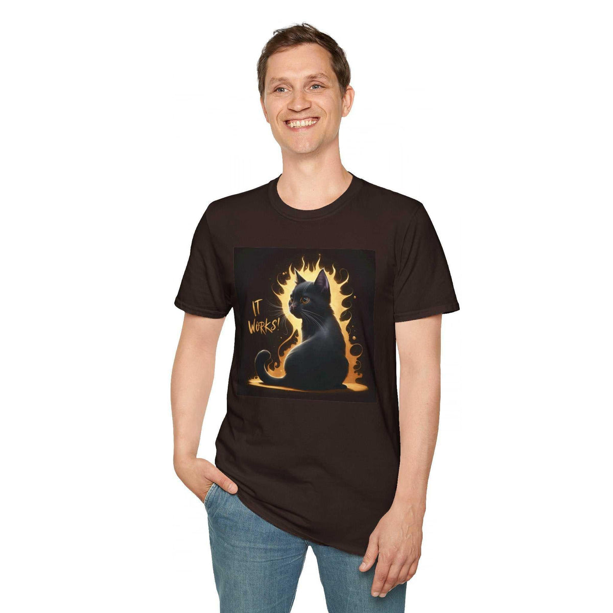 It Works Unisex Softstyle T-Shirt - Bold & Motivating - Under the Stars Babe - underthestarsbabe