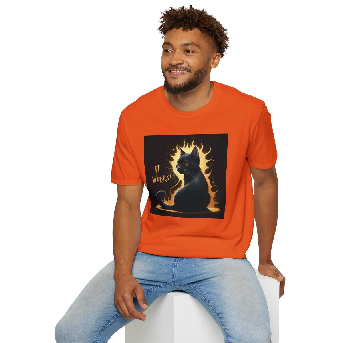 It Works Unisex Softstyle T-Shirt - Bold & Motivating - Under the Stars Babe - underthestarsbabe