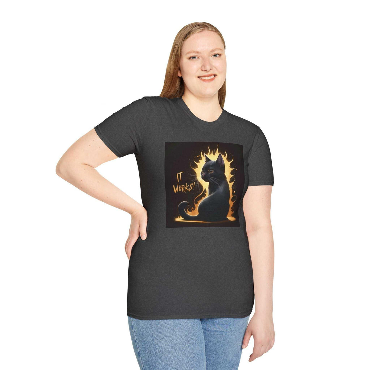 It Works Unisex Softstyle T-Shirt - Bold & Motivating - Under the Stars Babe - underthestarsbabe