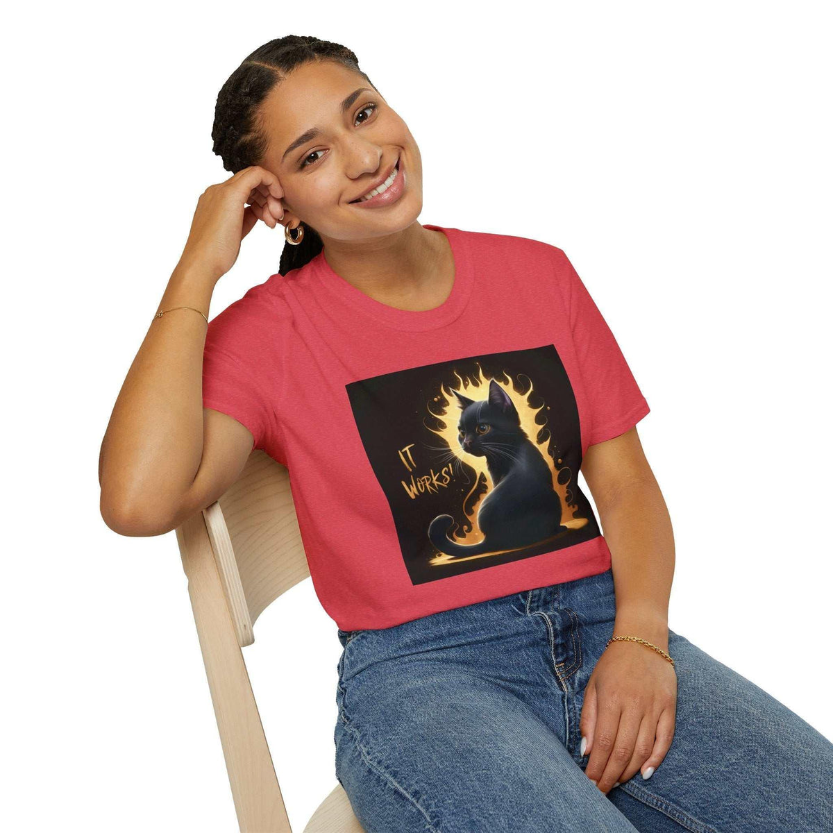It Works Unisex Softstyle T-Shirt - Bold & Motivating - Under the Stars Babe - underthestarsbabe