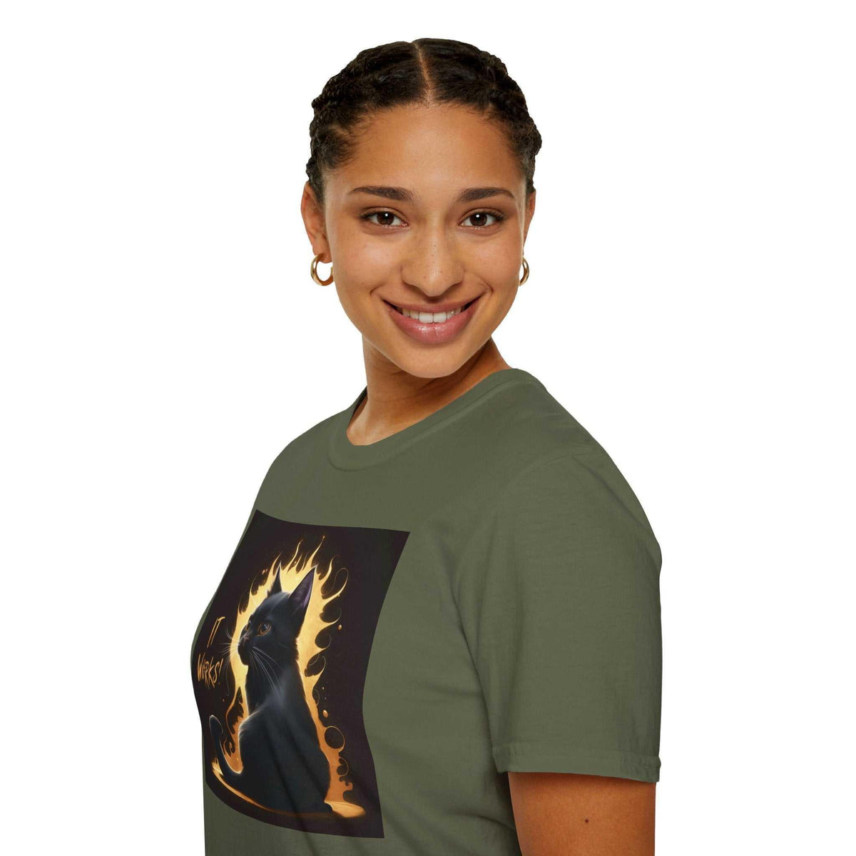 It Works Unisex Softstyle T-Shirt - Bold & Motivating - Under the Stars Babe - underthestarsbabe