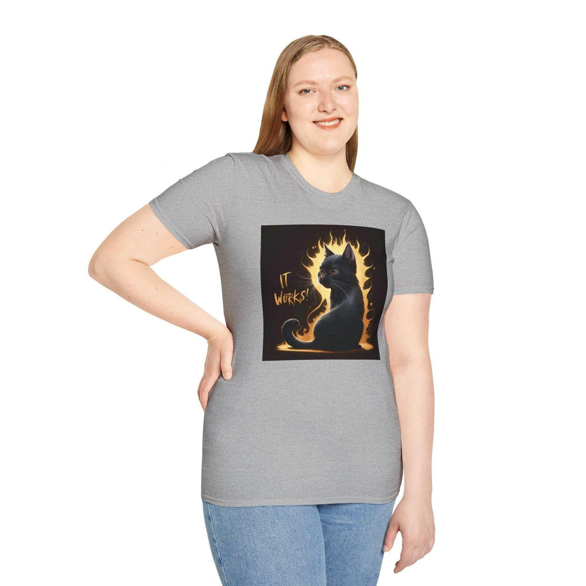 It Works Unisex Softstyle T-Shirt - Bold & Motivating - Under the Stars Babe - underthestarsbabe