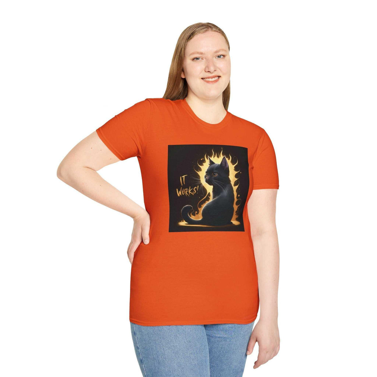It Works Unisex Softstyle T-Shirt - Bold & Motivating - Under the Stars Babe - underthestarsbabe