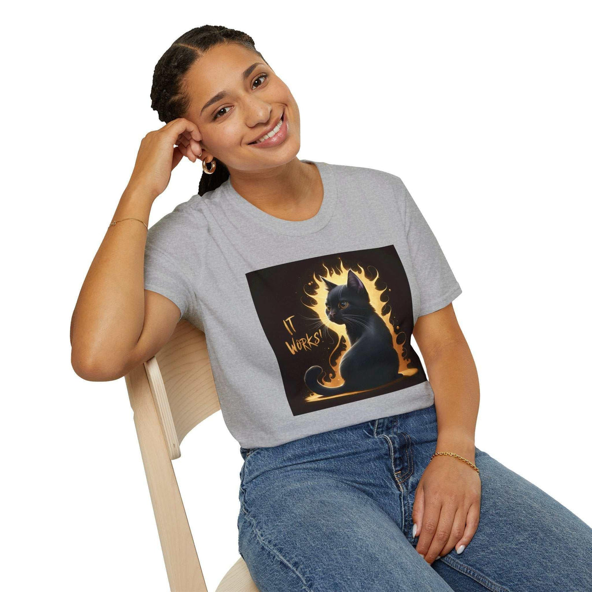 It Works Unisex Softstyle T-Shirt - Bold & Motivating - Under the Stars Babe - underthestarsbabe