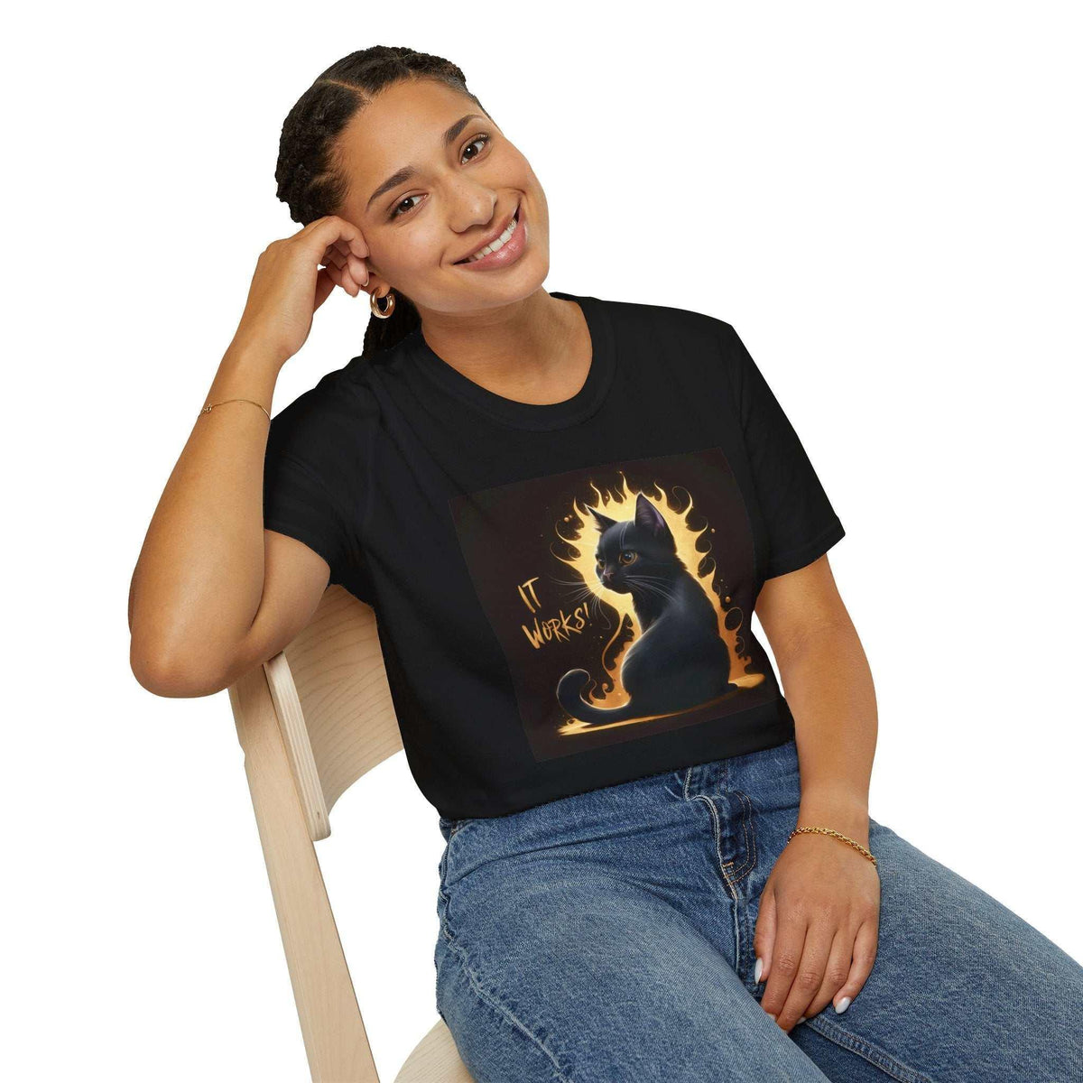 It Works Unisex Softstyle T-Shirt - Bold & Motivating - Under the Stars Babe - underthestarsbabe