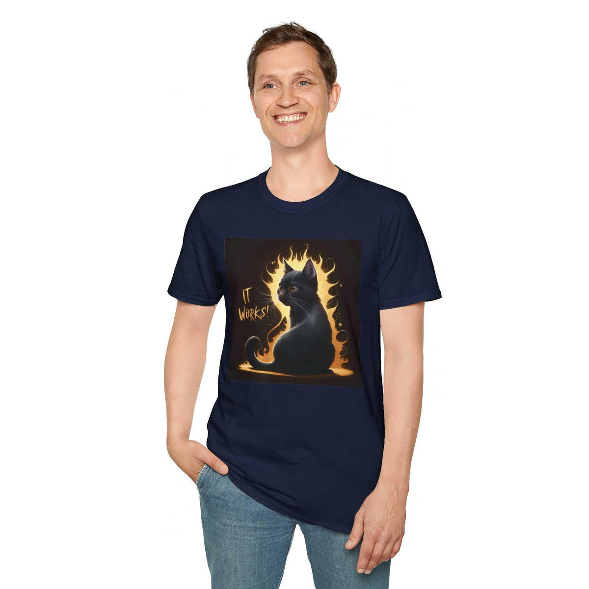 It Works Unisex Softstyle T-Shirt - Bold & Motivating - Under the Stars Babe - underthestarsbabe