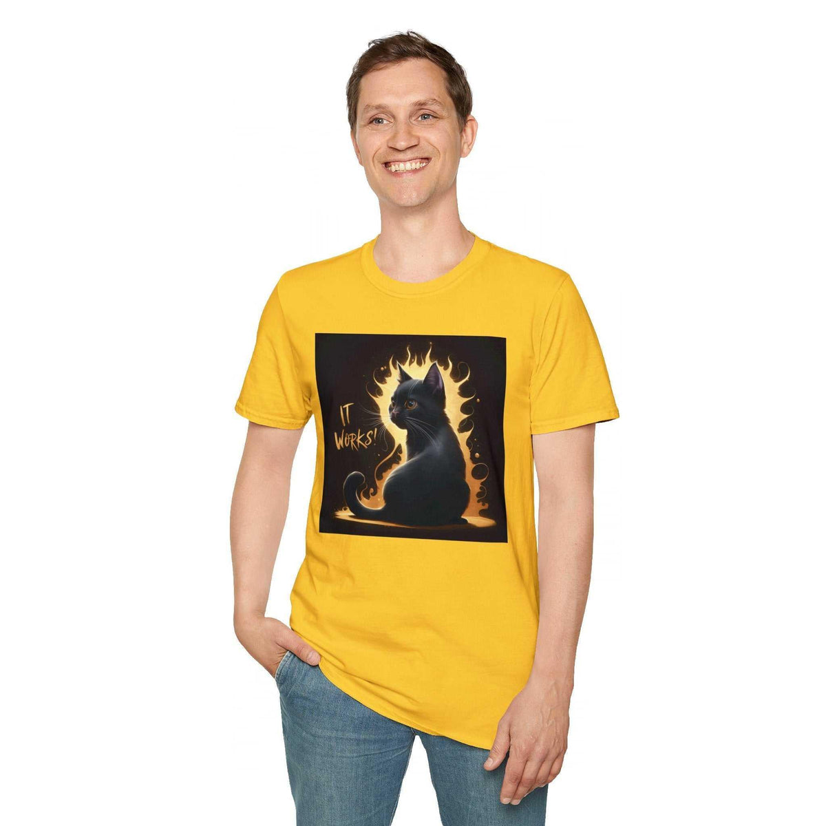 It Works Unisex Softstyle T-Shirt - Bold & Motivating - Under the Stars Babe - underthestarsbabe