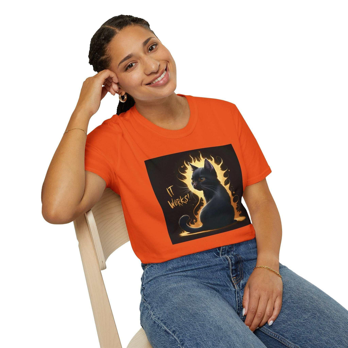 It Works Unisex Softstyle T-Shirt - Bold & Motivating - Under the Stars Babe - underthestarsbabe