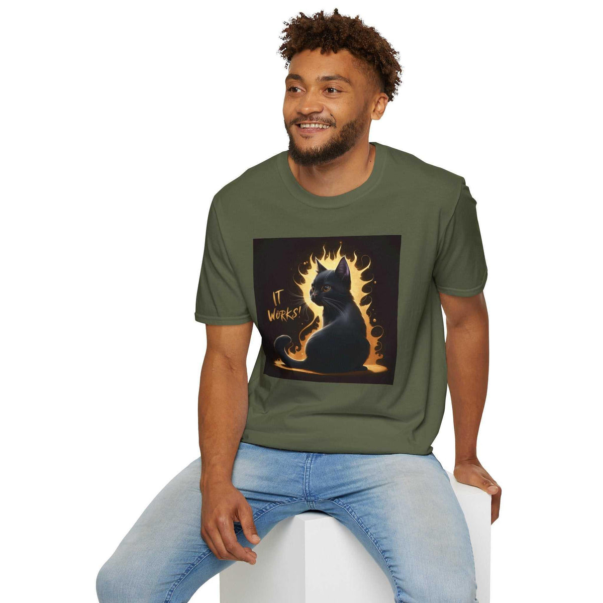 It Works Unisex Softstyle T-Shirt - Bold & Motivating - Under the Stars Babe - underthestarsbabe