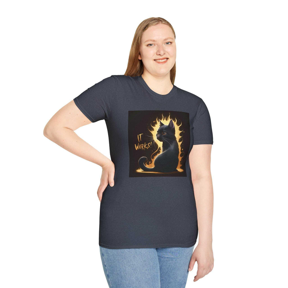 It Works Unisex Softstyle T-Shirt - Bold & Motivating - Under the Stars Babe - underthestarsbabe