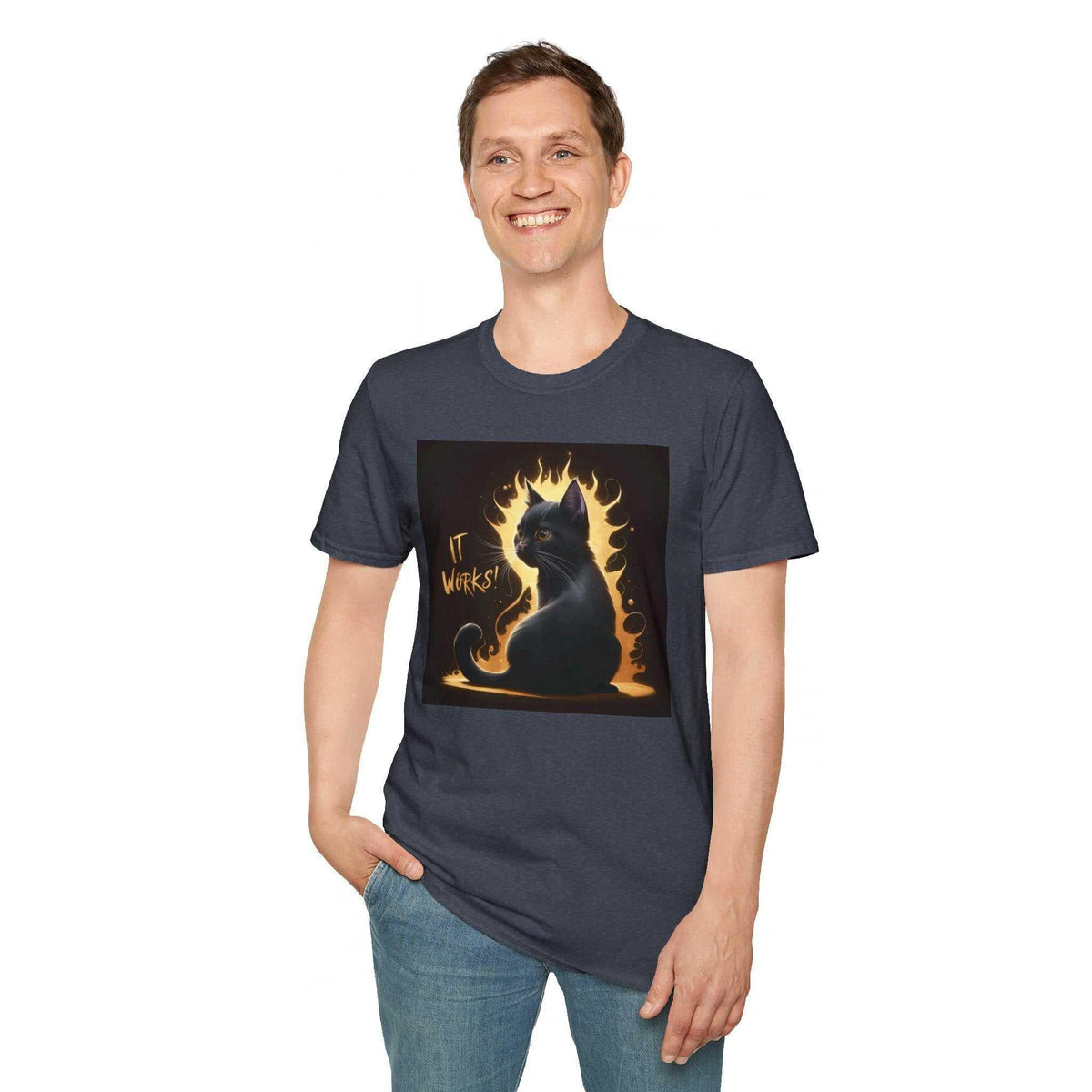 It Works Unisex Softstyle T-Shirt - Bold & Motivating - Under the Stars Babe - underthestarsbabe