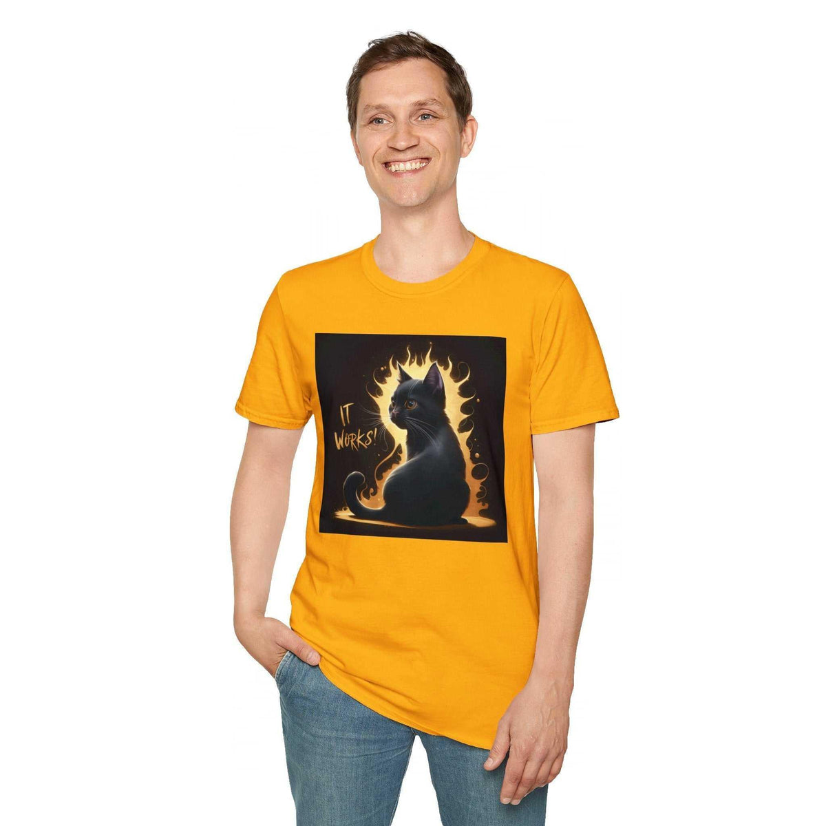 It Works Unisex Softstyle T-Shirt - Bold & Motivating - Under the Stars Babe - underthestarsbabe