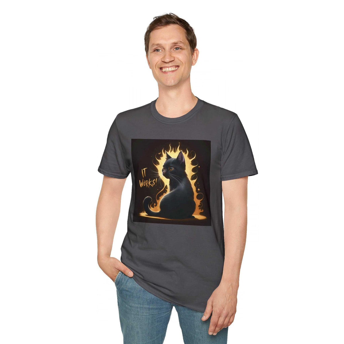 It Works Unisex Softstyle T-Shirt - Bold & Motivating - Under the Stars Babe - underthestarsbabe
