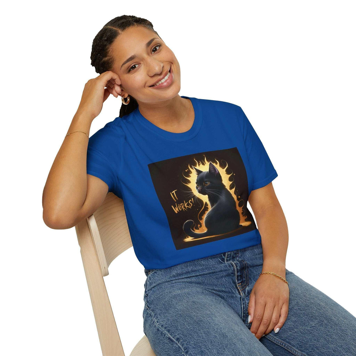It Works Unisex Softstyle T-Shirt - Bold & Motivating - Under the Stars Babe - underthestarsbabe